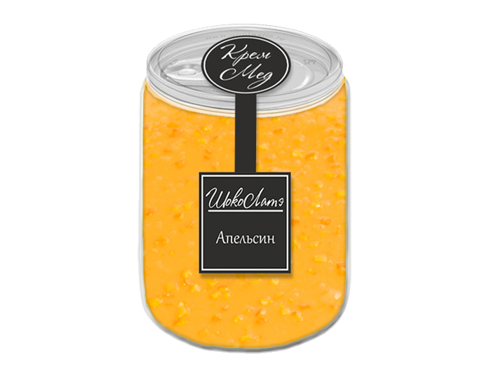 Крем-мед Апельсин 200 гр.