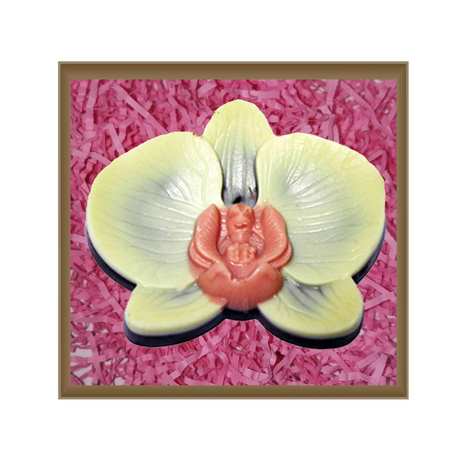Орхидея молочный с белым шоколадом